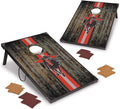 Wild Sports NCAA 2' x 3' MDF Deluxe Cornhole Set - with Corners and Aprons