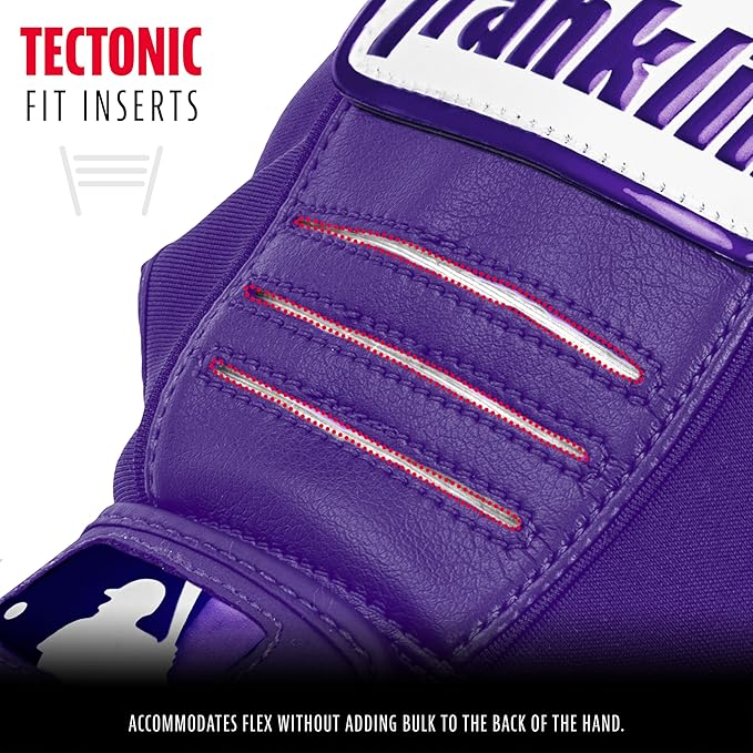 Franklin Sports MLB Baseball Batting Gloves - CFX Pro Adult + Youth - Baseball + Softball - Multiple Sizes + Colors