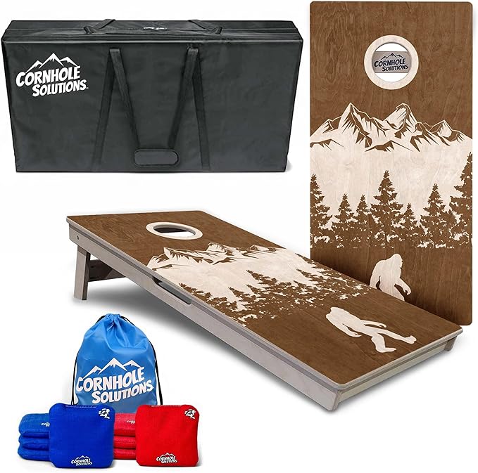 Tournament Cornhole Bundle - Regulation 2'x4' Set 3/4" Baltic Birch - Bigfoot Designs