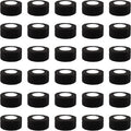 BQTQ 30 Rolls Self Adhesive Bandage Wrap Self Adherent Wrap Bandage 1 inch Self Stick Bandage Wrap Tape Stretch Bandages for Wrist Ankle Swelling Sprains (Black)