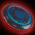 Toysery LED Light Up Fresbee - Glow in The Dark Fresbee for Kids and Adults, Flying Disc Adventure for Day and Night - Easy to Use Ideal for Camping Game
