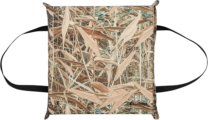 Onyx Flotation Cushion for Boating, Fishing, Paddling. U.S. Coast Guard Approved, Measures 15” x 16” x 2.5”