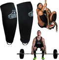 Bear Grips Deadlift Shin Guards - Breathable Gym Equipment Rope Climbing Shin Guard for Men and Women - Injury Prevention Calf Support Shin Guard Sleeves for Ultimate Shin Protection