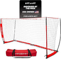 PowerNet Soccer Goal for Backyard, 6x4 / 8x4 FT Portable Soccer Net, Sports & Outdoors Training Equipment, 1 Goal & Zipper Storage Bag