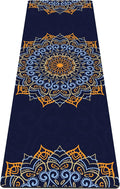 nuveti Yoga Mat Print Extra Thick TPE Non Slip Fitness Exercise Mat with Carrying Bag,72"x24" Extra Thick 6MM Exercise & Workout Mat for Yoga, Pilates Fitness and Floor Exercises