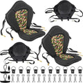 Kayak Seat, Universal Deluxe Thicken Seat Cushions for Kayak, Canoe Seats with Detachable Storage Bag for Kayaking Canoeing Rafting Fishing (2 Pack Camo Thick)