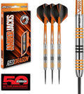 RED DRAGON Amberjack Series Darts Set with Flights and Shafts (Stems)