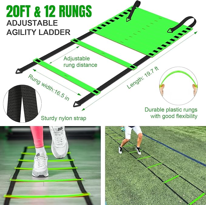 Kids Soccer Goals for Backyard Set, Portable Toddler Soccer Goal 2 of 4x3 ft, 6x4 ft, 7x5 ft, Soccer Training Equipment, Pop Up Soccer Net Kit with Size 4 Soccer Ball, Youth Games, Outdoor Sports Play