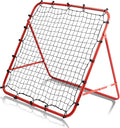 Soccer Rebounder Net - Portable Bounce Back Trainer for Soccer, Baseball, Softball & Lacrosse | Adjustable Practice Target Pitchback Net for Backyard Training Equipment Gift for Kids & Adults