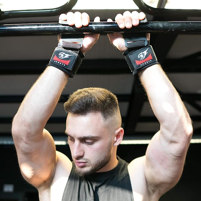 Premium Deadlift Straps, Weight Lifting Grips, Weight Lifting Hooks, Gym Grip Straps, Wrist Grips Weight Lifting, Pull Up Straps, Gym Hooks, Weight Grips, Hand Straps for Weight Lifting