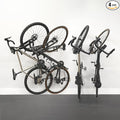 StoreYourBoard SwivelStow Road & Gravel Bike Storage Rack 4 Pack – Heavy Duty Bike Hanger, No-Lift Bike Wall Mount for Garage Bike Storage, Holds 70 lbs, Patent-Pending