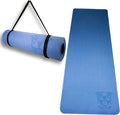Koa Yoga Mat Essential TPE, Latex-free, Eco-friendly, Non-toxic, Non-slip, thick mat 6' x 2' x 8mm and a Donation to Charity