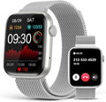 EarlySincere Smart Watch for Women with Bluetooth Call Answer/Dial,1.9'' HD Full Touch Screen Fitness Tracker, Smartwatch with Heart Rate Blood Oxygen Blood Pressure Sleep Monitor for Android iOS