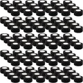 BQTQ 120 Rolls Self Adhesive Bandage Wrap 1 Inch x 5 Yards Black Athletic Tape Self Adherent Wrap Stretch Bandages Self Stick Bandage Wraps Tape for Wrist Ankle Swelling Sprains