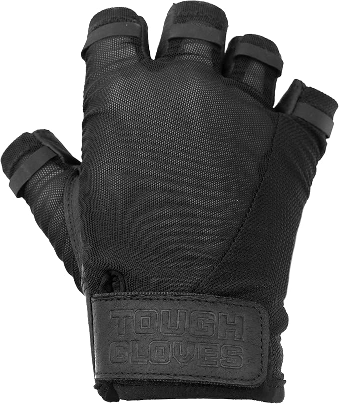 Superset Leather Workout Gloves for Weight-Lifting (Padded) Perfect for Gym Training (Breathable) Black, Size : 11 Mens XL