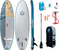Boardworks SHUBU SUP - All Water Inflatable Stand-Up Paddle Board - SUP Includes Complete Kit with Paddle, Backpack Carry Bag, Leash, Dry Bag and Pump