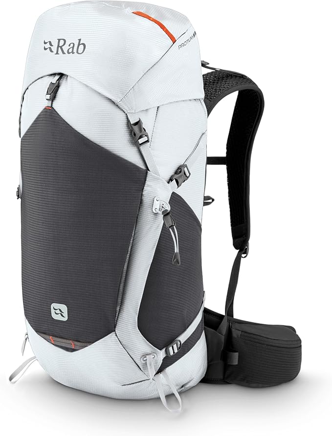 Rab Protium Lightweight Backpack - Comfortable Daypack for Hiking & Trekking - Dark Pewter/Anthracite - 35-Liter (Back Length - Medium/Large)