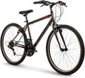 Huffy North Peak 26-Inch Mountain Bike, Durable Steel Frame, 5-Speed Twist Shifter, Front and Rear Linear-Pull Brakes, All-Terrain Tires, Padded ATB Saddle