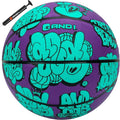 AND1 Toss Up Basketball : Youth Sized Rubber Streetball for Indoor and Outdoor Use, Deep Channel Construction and Durability, Includes 10” Pump