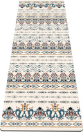 nuveti Yoga Mat Print Extra Thick TPE Non Slip Fitness Exercise Mat with Carrying Bag,72"x24" Extra Thick 6MM Exercise & Workout Mat for Yoga, Pilates Fitness and Floor Exercises