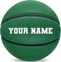 Custom Personalized Basketball – Official Size 7/6 | Leather Indoor/Outdoor Basketball Ball with Name | Idea Gifts