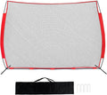 portable Portable Backstop Barrier Netting - multi-Sport lacrosse soccer basketball tennis protective screen with Carry Bag
