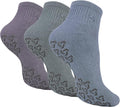 Ozaiic Non Slip Socks Grip for Yoga Home Workout Pure Barre, Pilates, Hospital, Ideal Cushion Socks for Men and Women