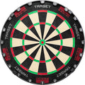TARGET Darts TOR Dartboard, Steel Tip Dart Board | WDF Approved Competition Standard Dartboards & Fixing Kit, Modern Rotational Number Ring, Premium Madagascan Sisal, Stainless Steel Thin Wire System
