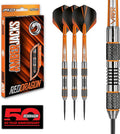 RED DRAGON Amberjack Series Darts Set with Flights and Shafts (Stems)