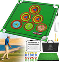 Upgraded Golf Game with 20 Velcro Golf Balls Chipping Game, 3IN 1 Battle Golf Chipping Games for Adults, Battlegolf Outdoor Set, Battle Golfs Pong Games, Indoor Golf Games for Kids