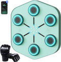 Music Boxing Machine L1, Smart Punching Machine with Beat-Synced & Custom Lights | APP Control | Supports Phone, Speaker & Headphone Playback | Wall-Mounted Trainer for Home Gym Workout