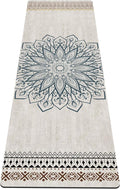 nuveti Yoga Mat Print Extra Thick TPE Non Slip Fitness Exercise Mat with Carrying Bag,72"x24" Extra Thick 6MM Exercise & Workout Mat for Yoga, Pilates Fitness and Floor Exercises