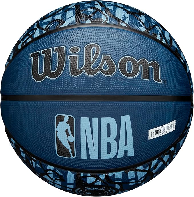 WILSON NBA Team Graffiti Basketballs - Size 7-29.5"