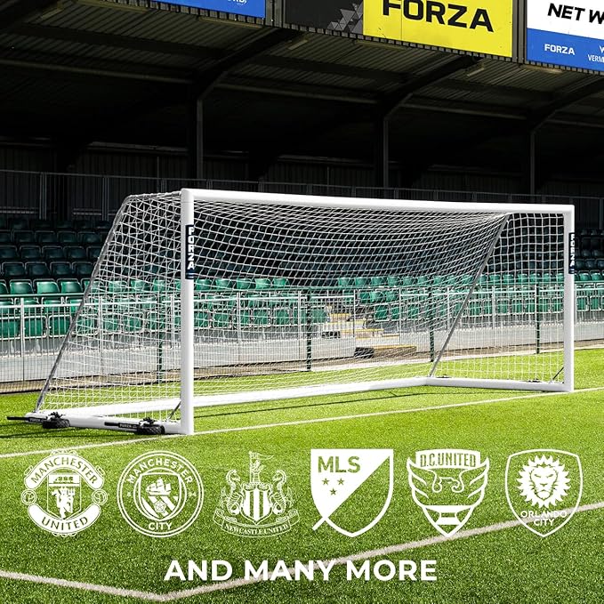 FORZA Aluminum Soccer Goals [11 Sizes] | Professional Soccer Goal Posts *The Goal Nets Used by MLS & Premier League Clubs*