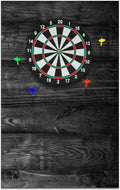 Felt Wood Grain Dart Board Wall Protectors Square Dart Board Backing Tiles Dartboard Backboard Cork Backboard Alternative