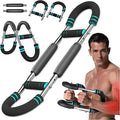 Twister Arm Exerciser – Adjustable Power Bar for Chest, Arm & Shoulder Workouts, Detachable Upper Body Workout Equipment for Home & Gym, Twister Arm Trainer, 40–110 lbs