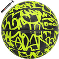 AND1 Fantom Graffiti Rubber Basketball - Streetball for Indoor and Outdoor Use, Deep Channel Construction and Durability