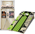 Titan Bags X Factor Cornhole Boards - ACL Elite Approved Cornhole Board Set w/Patent Pending X Underside Bracing for Maximum Durability - Regulation Size for Professional & Outdoor Sports Game