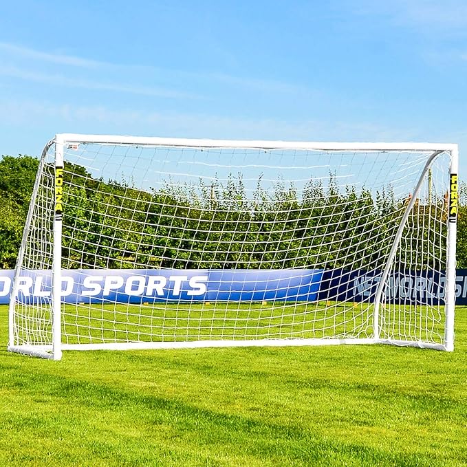Forza Backyard Soccer Goals [9 Sizes] | Ultra-Durable uPVC Weatherproof Kids Soccer Goals | Quick Assembly – Every Goal Counts!
