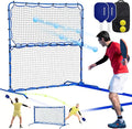 Pickleball Practice Rebounder Net for Dink Volley Solo Training Equipment, 7.9FT or 6FT 2in1 Mini Pickleball Net Portable Trainer for Outdoor Driveway Backyard Indoor Garage, Easy Setup & Storage