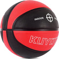 KUYOTQ Kids Toddler Youth Adult Size 3/4/5/6/7 Basketball 22/25.5/27.5/28.5/29.5" Thickened Rubber or Faux Leather Basketball for Boys Girls (Deflated)
