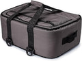 AO Coolers Stow 'n Go Canvas Soft-Sided Cooler, Low Profile and Leak Proof, Insulated for 24-Hour Cold, Smoke, 38-Can