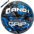 AND1 Supreme Grip Official Regulation Size 7 (29.5 inches) Rubber Basketball - Deep Channel Construction Streetball, Made for Indoor Outdoor Games