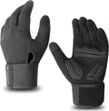 Full Fingers Workout Gloves for Women & Men - Gym Gloves with Extra Grip Foam Padding & Anti-Slip for Fitness, Training & Cycling