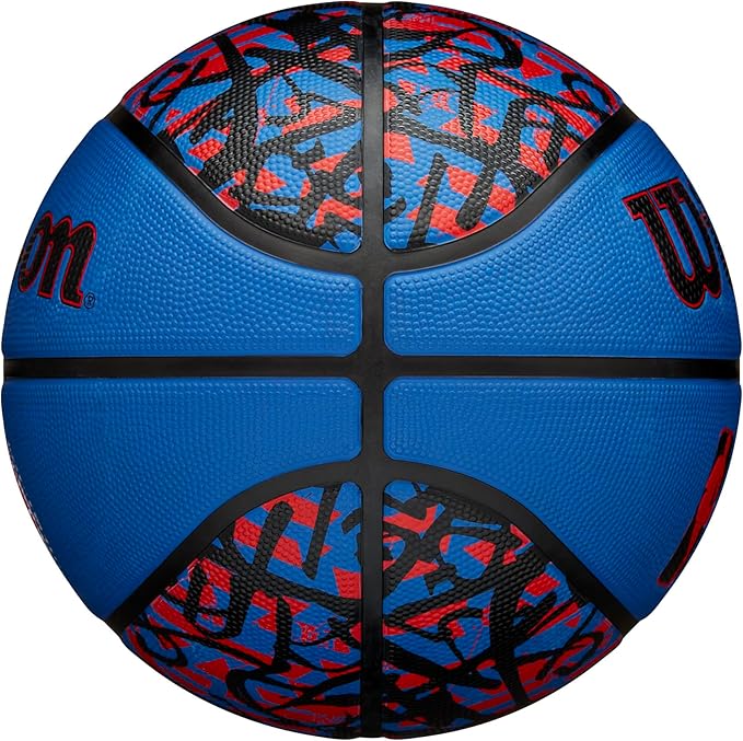 WILSON NBA Team Graffiti Basketballs - Size 7-29.5"