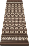 nuveti Yoga Mat Print Extra Thick TPE Non Slip Fitness Exercise Mat with Carrying Bag,72"x24" Extra Thick 6MM Exercise & Workout Mat for Yoga, Pilates Fitness and Floor Exercises