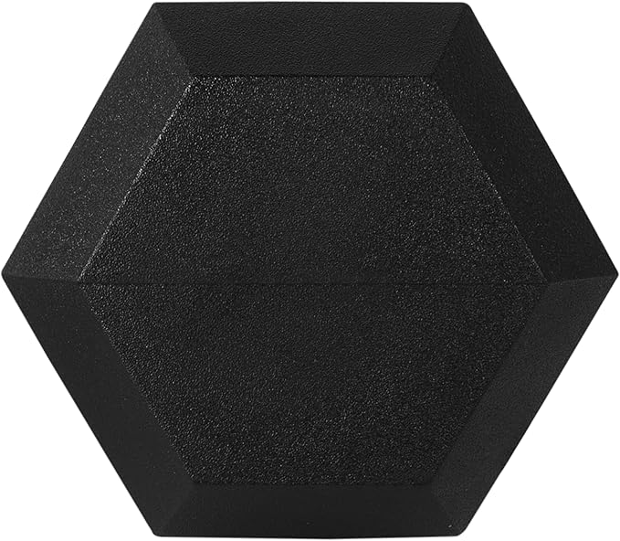 OLIXIS Rubber Hex Dumbbells，Assorted Weights for Home Gym Workouts, Strength Building & Fitness Training