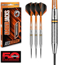 RED DRAGON Amberjack Series Darts Set with Flights and Shafts (Stems)