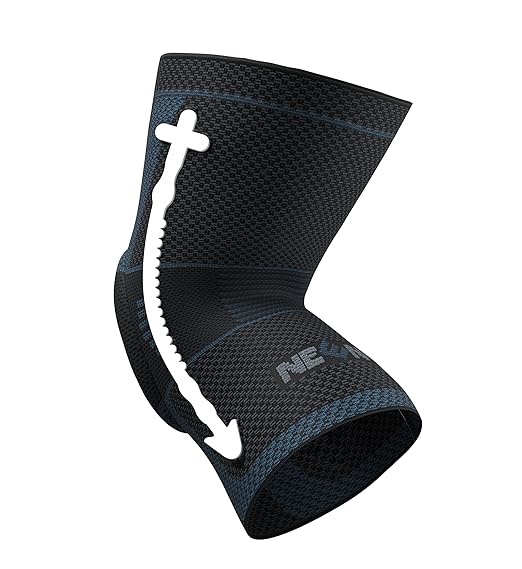 NEENCA Professional Knee Brace for Pain Relief, Medical Knee Compression Sleeve, Knee Support with Horizontal Knit Tech for Meniscus Tear, ACL, Arthritis, Joint Pain, Runner, Workout- FSA/HSA APPROVED