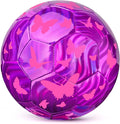 Soccer Ball Size 3, Size 4 - Kids Aged 3-5 6-8 8-12 Outdoors Sports Training Playing Ball Set with Pump Teens Girls Boys Back to School Gift